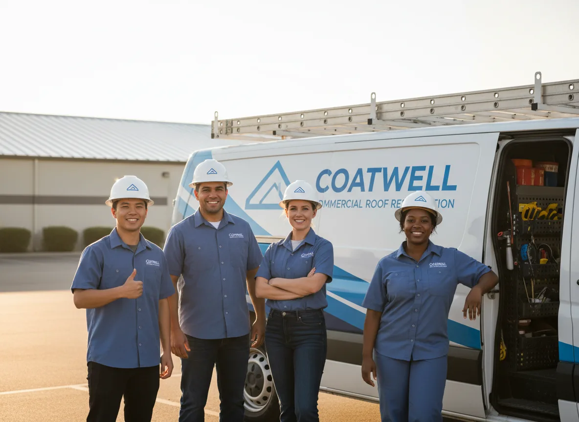 Commercial roof coating company in Wellington, TX